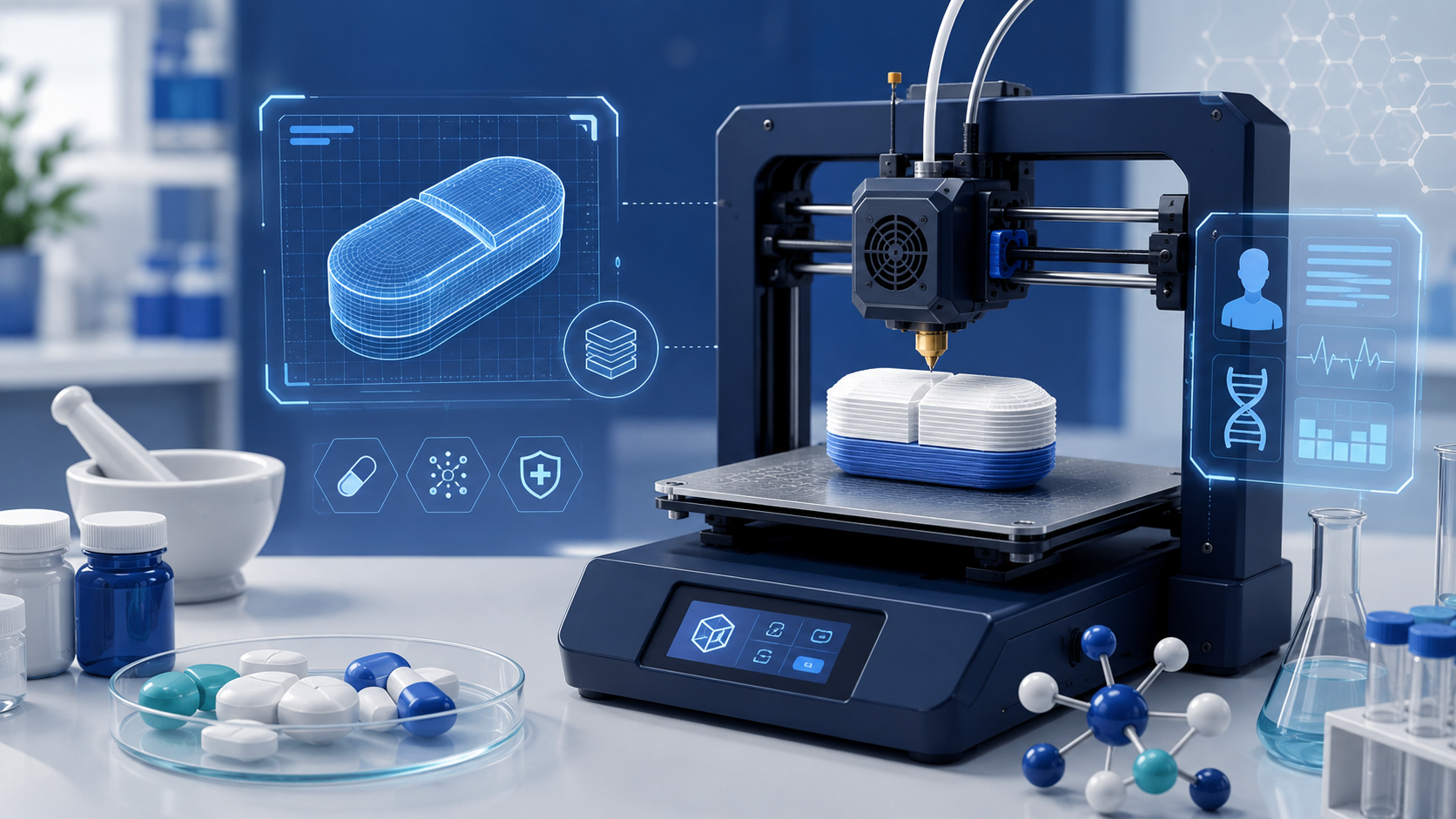 FDM pharmaceutical printing